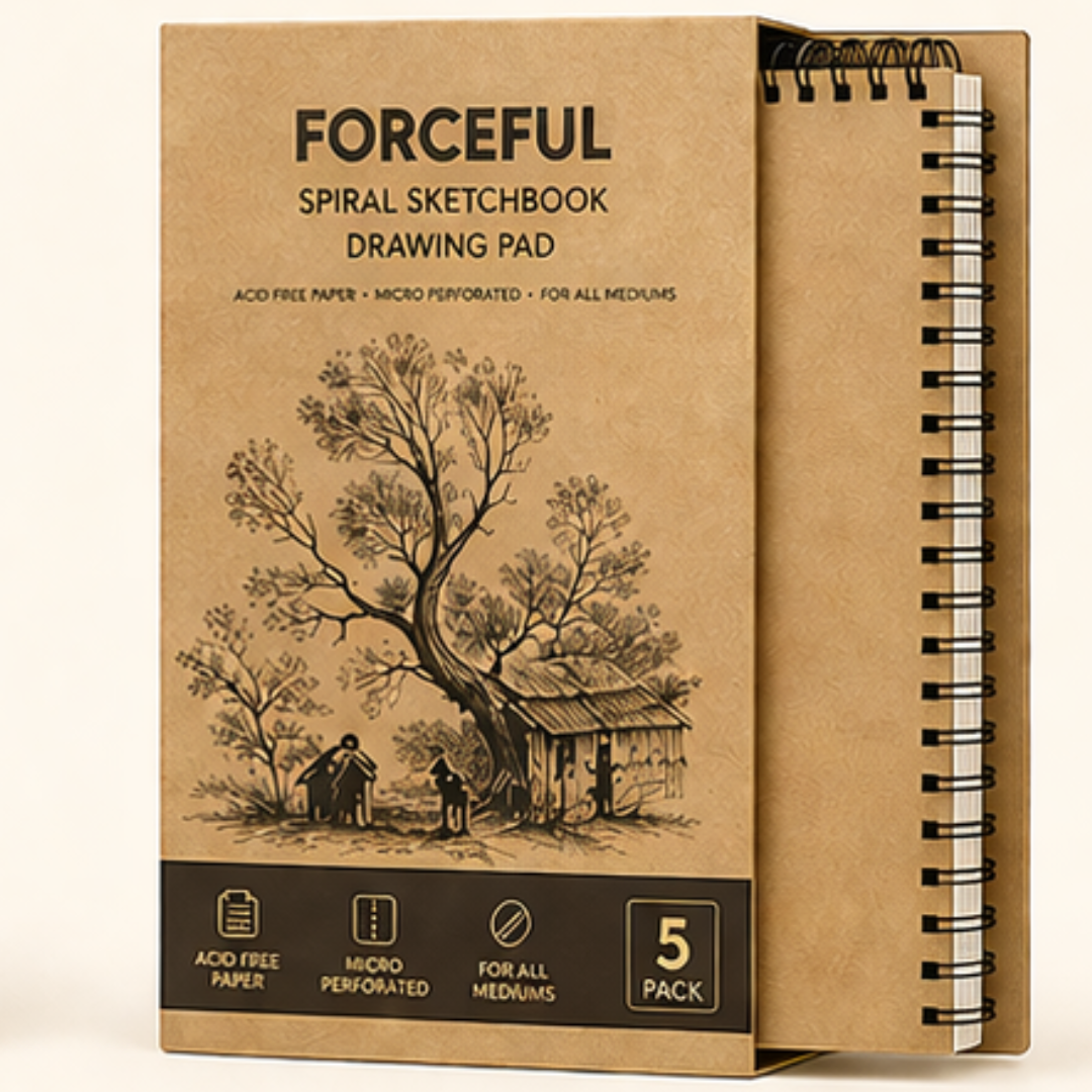Spiral Sketchbook Drawing Pad