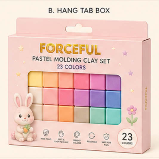 Pastel Molding Clay Set