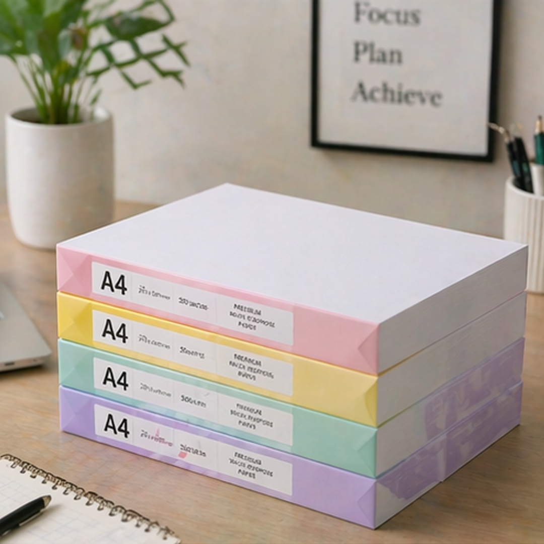 Pastel A4 Paper Set