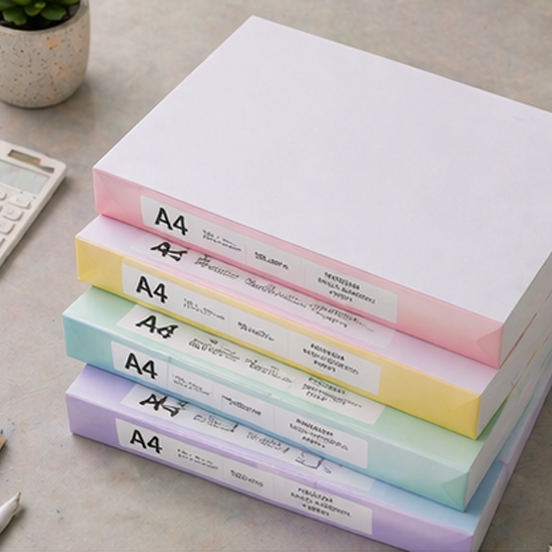 Pastel A4 Paper Set