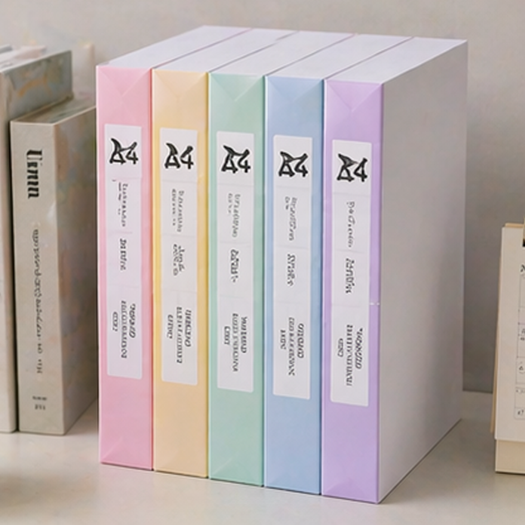 Pastel A4 Paper Set