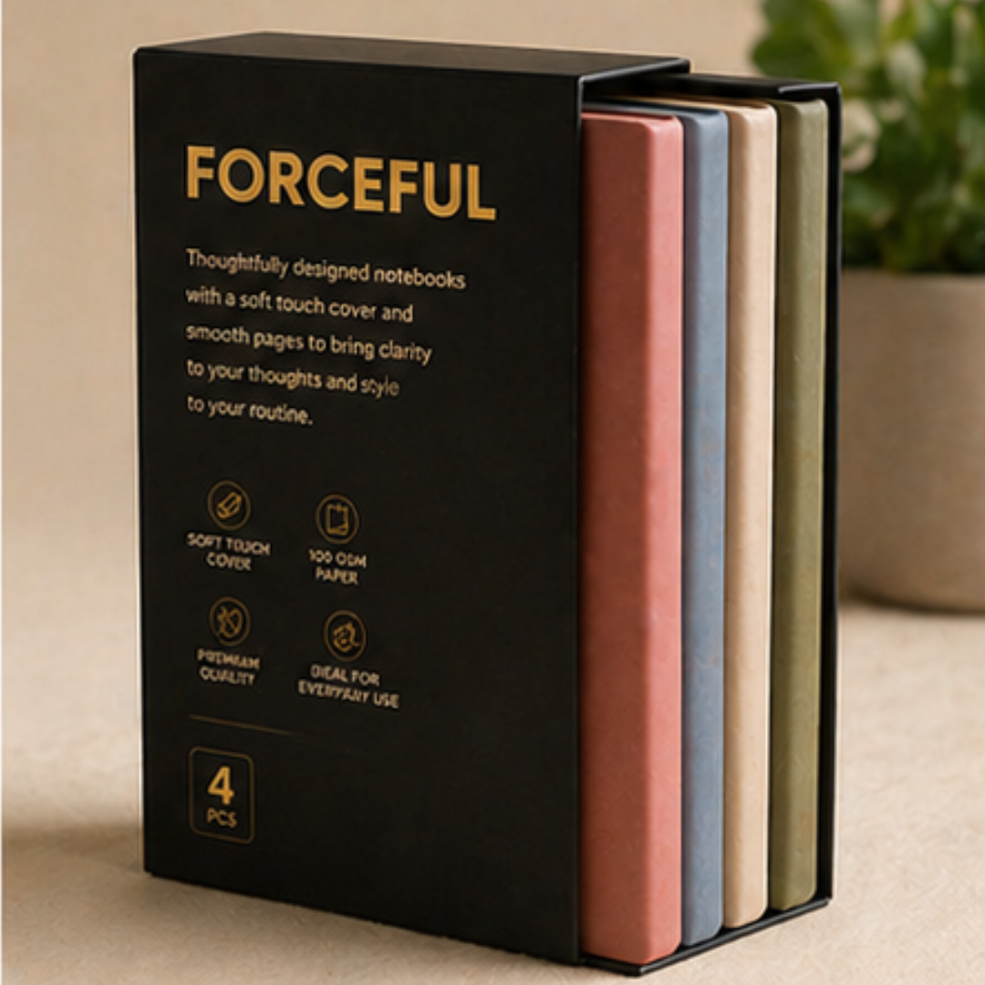 Minimalist Soft Cover Notebook Set