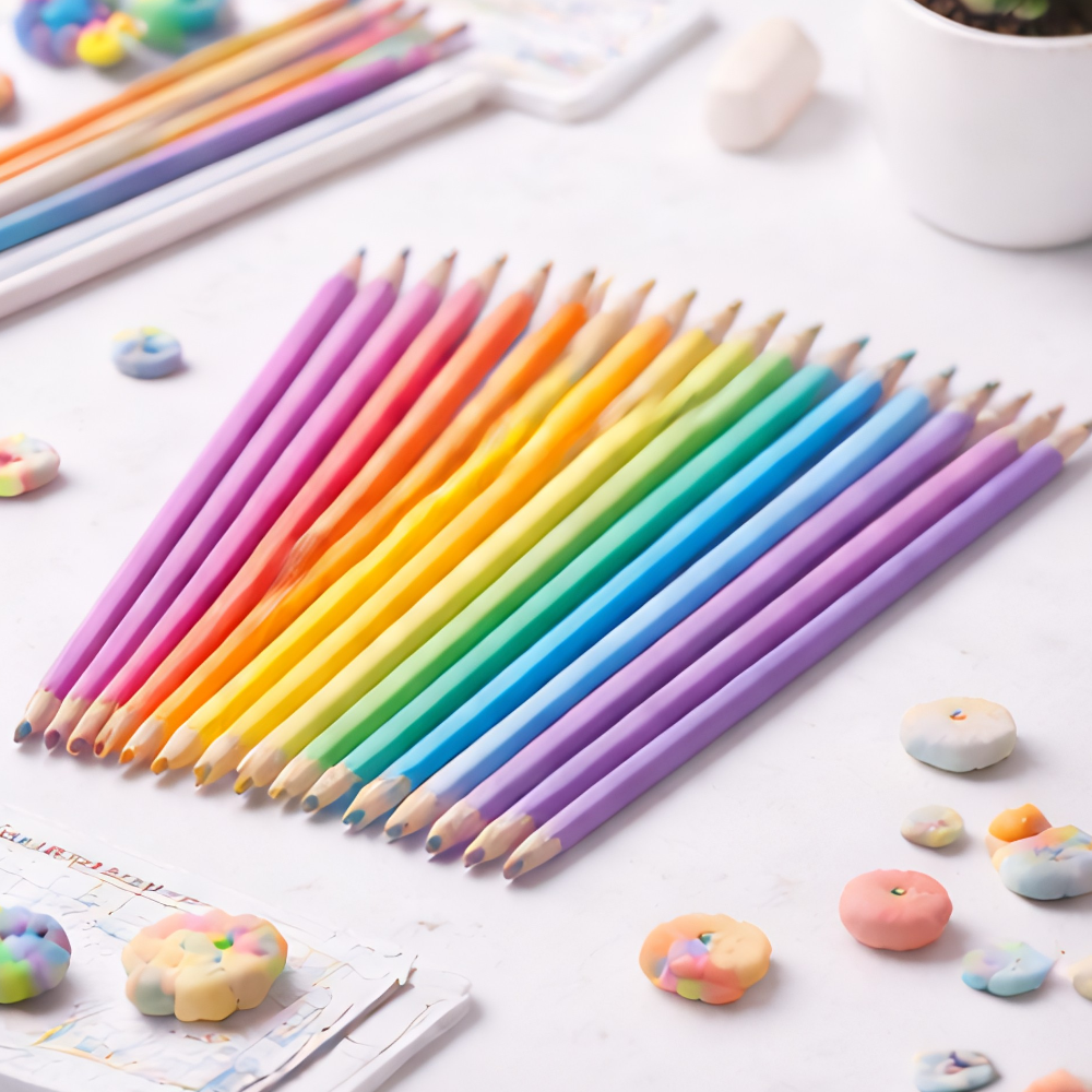 Rainbow Colored Pencil Set